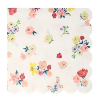 meri meri english garden napkins, small