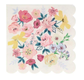meri meri english garden napkins, small