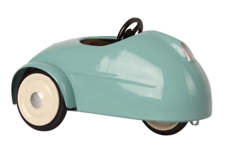 maileg mouse car with garage - blue