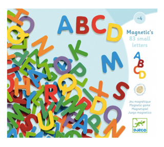 djeco magnetische letters - klein (4-99 jr)