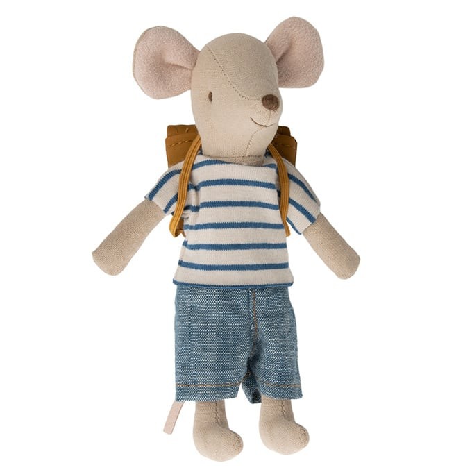maileg clothes & bag, big brother mouse