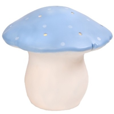 lamp paddenstoel - lichtblauw