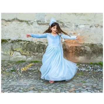 velvety soft sisters forever princess gown (5-6 jr)