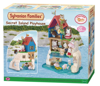 sylvanian families secret island playhouse