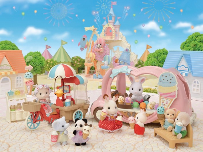 sylvanian families ice cream van