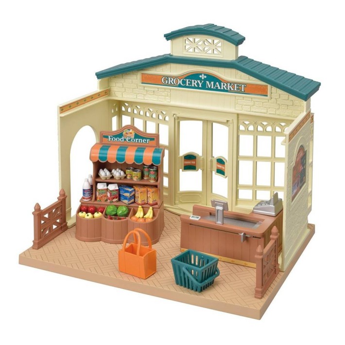 sylvanian families grocery market