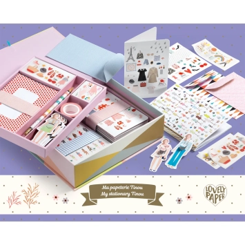 djeco stationery set - tinou | Kinderfeestwinkel | Speelgoedwinkel | Feestwinkel | Kinderwinkel | Amsterdam