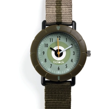 djeco sport horloge - green target