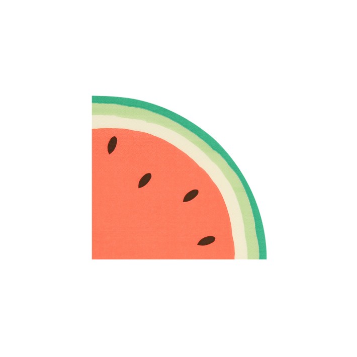 meri meri watermelon napkins