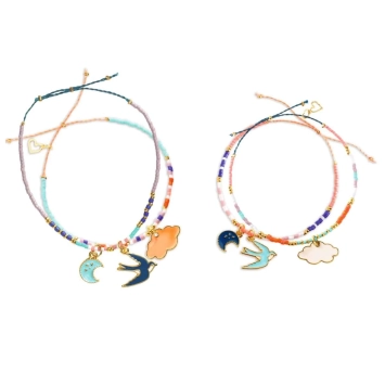 djeco armbandjes maken - you & me, sky